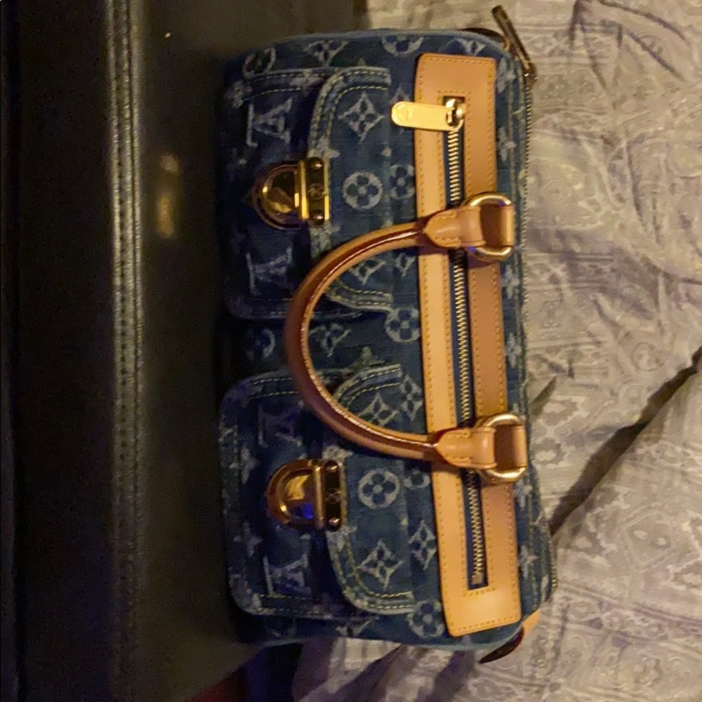 Louis Vuitton denim speedy